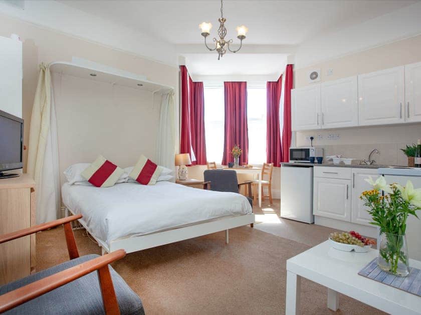 Open plan living space | Apartment Seven - Broadshade Holiday Apartments, Paignton