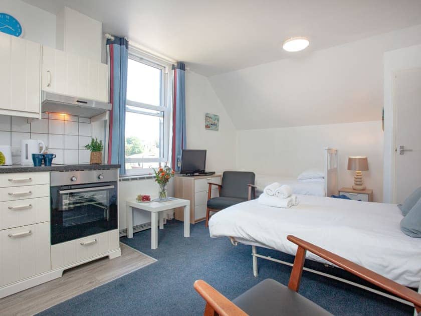 Open plan living space | Apartment Twelve - Broadshade Holiday Apartments, Paignton