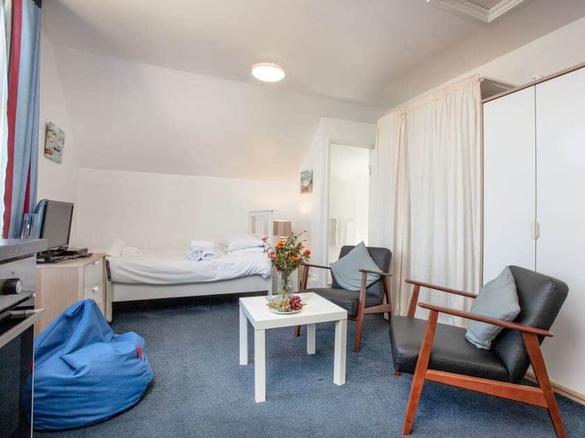 Open plan living space | Apartment Twelve - Broadshade Holiday Apartments, Paignton