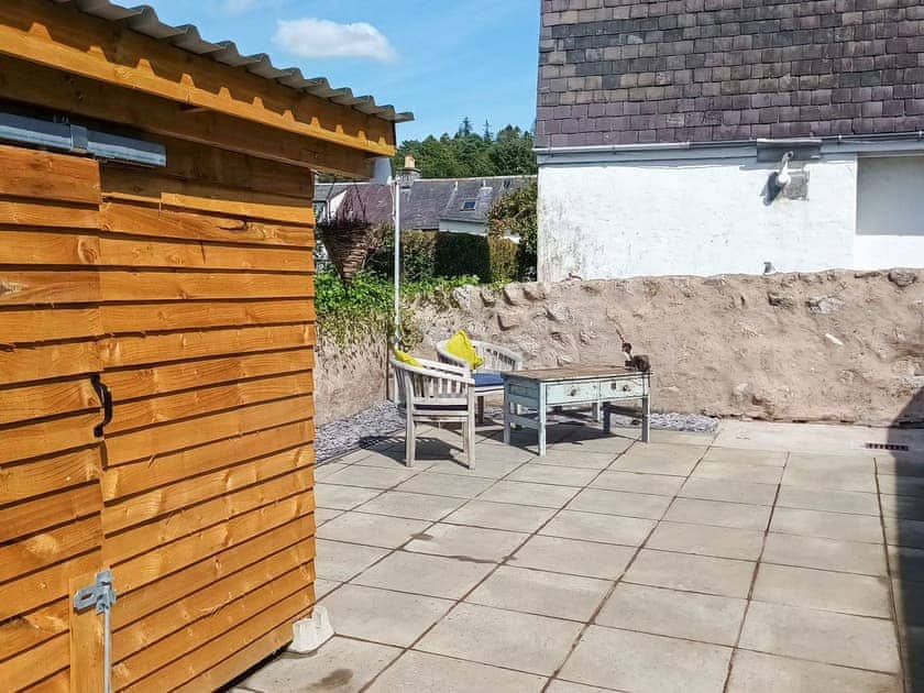 Outdoor area | The Snug, Dalbeattie