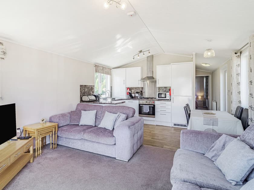 Open plan living space | Carnoustie Lodge, Tydd St Giles