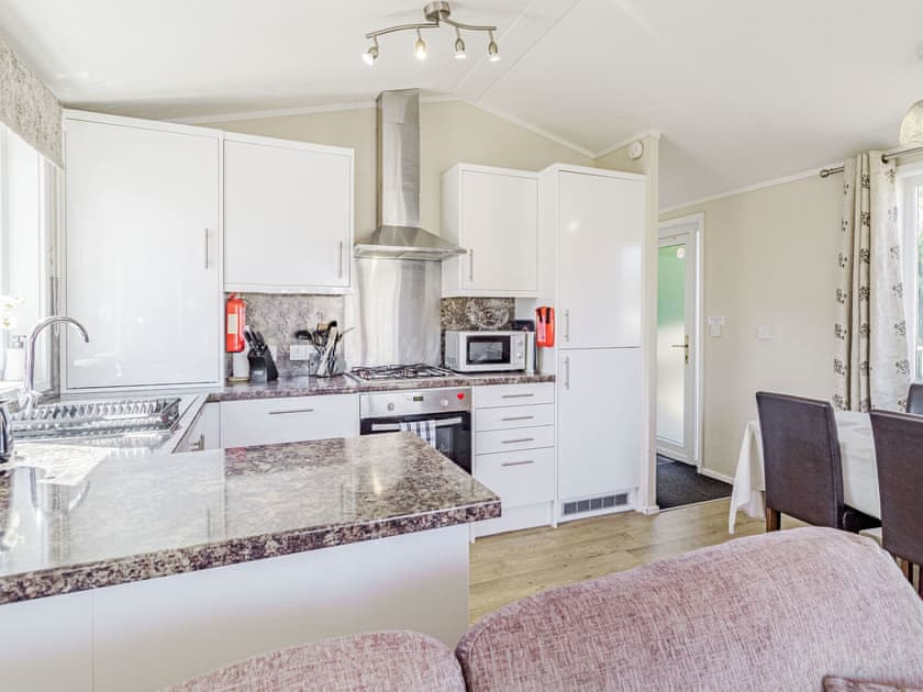 Kitchen area | Carnoustie Lodge, Tydd St Giles