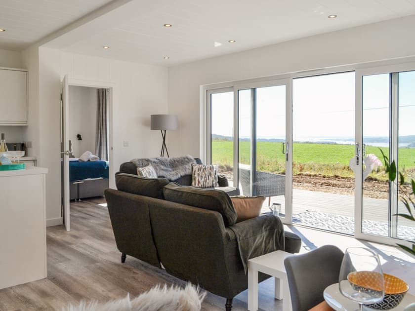 Open plan living space | Sea Glass - Drumwall, Gatehouse of Fleet