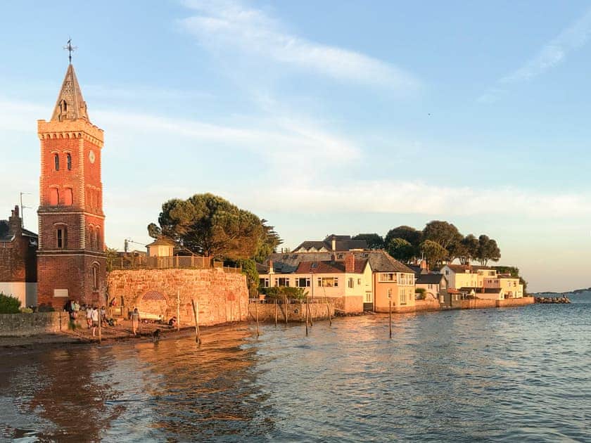 Evening light in Lympstone village | Haldon View, Lympstone