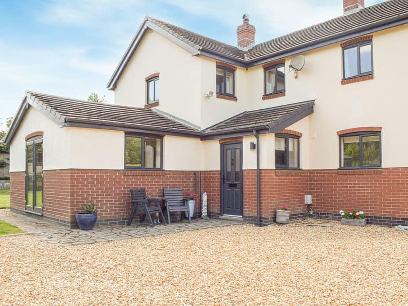 Exterior | Hill View Lodge - Mill Farm Holiday Cottages, Heyope, near Knighton