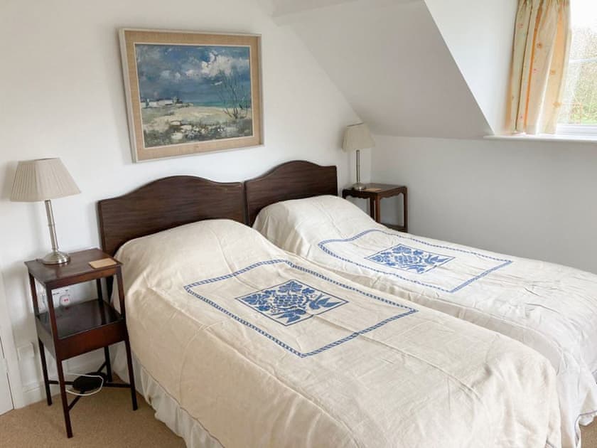 Twin bedroom | The Barn, Stanhoe, near King’s Lynn