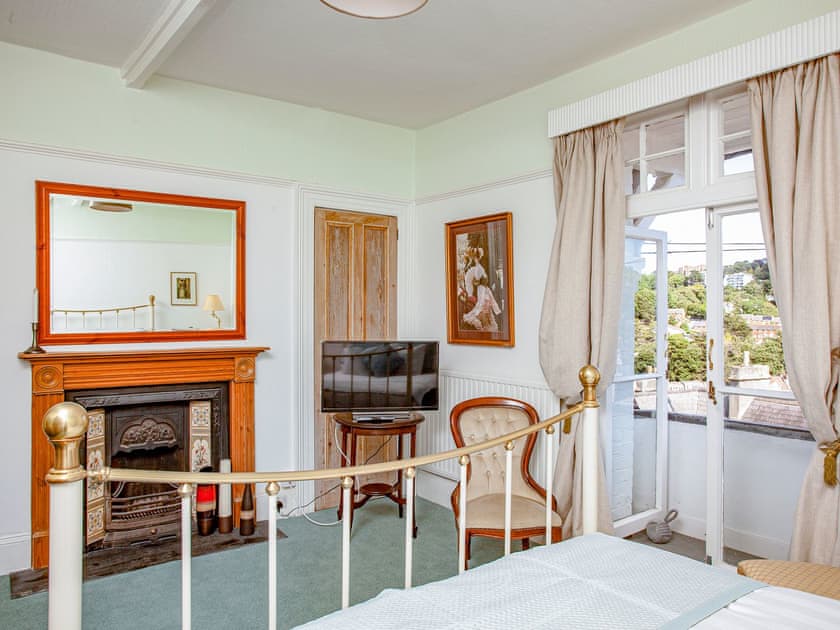 Double bedroom | The Coach House at Vane Hill, Torquay