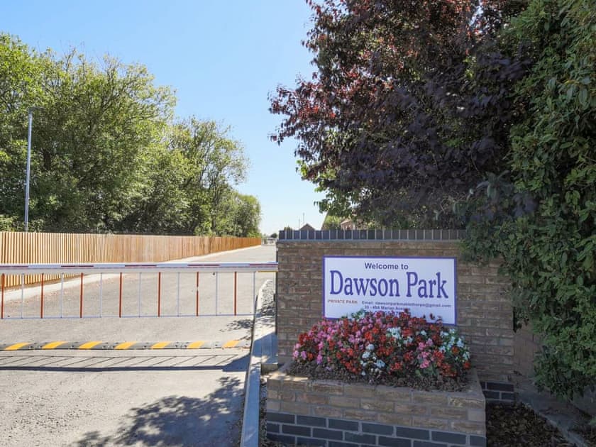 Entrance to park | 1 Dawson Park - Dawson Holiday Homes, Mablethorpe