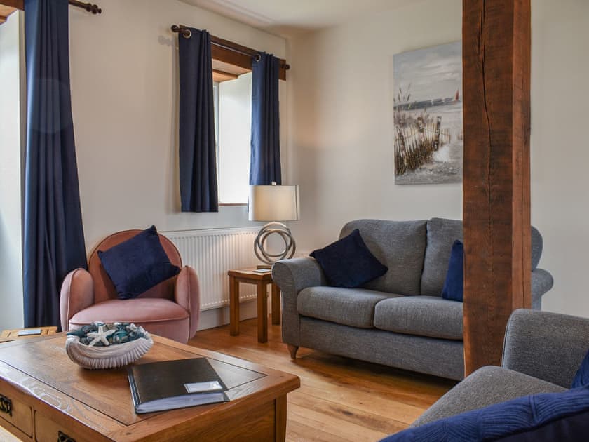 Living room | The Old Paybarn - Park Farm Barns, Snettisham