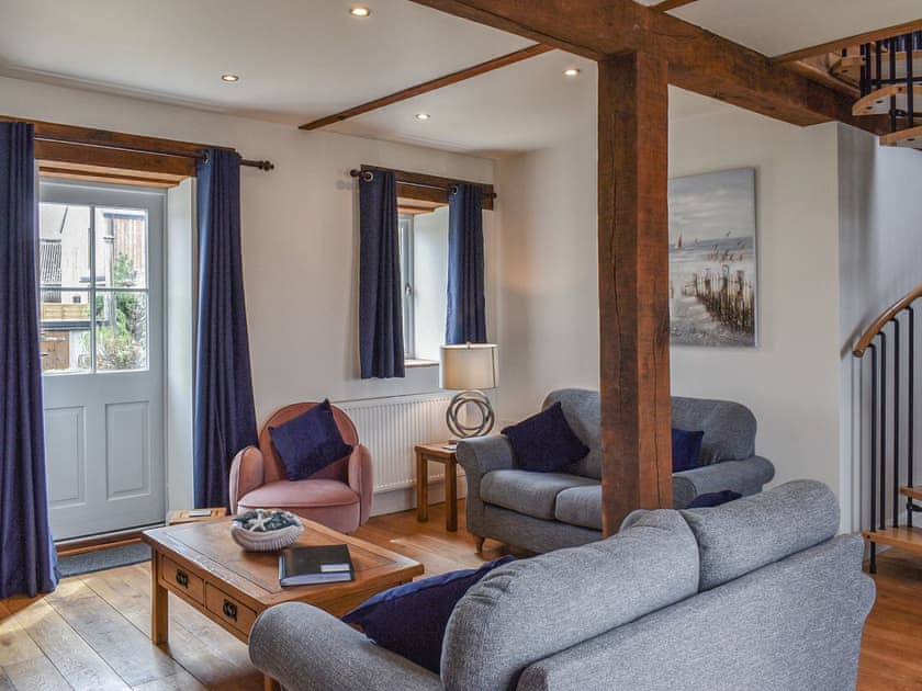 Living room | The Old Paybarn - Park Farm Barns, Snettisham