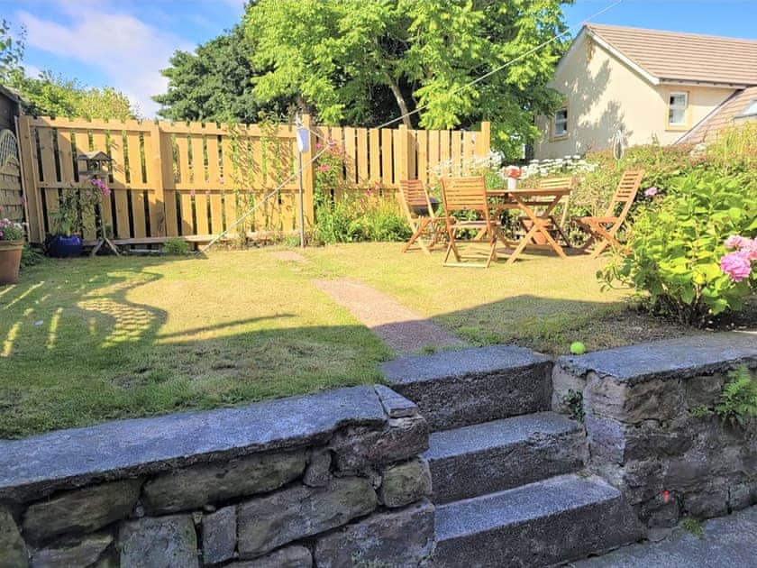 Garden | Seahouses Cottage, North Sunderland Seahouses