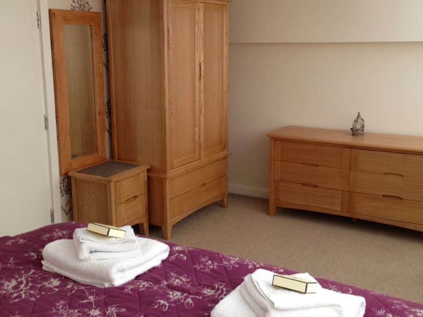 Mezzanine level double bedroom | Crown Apartments 104 - Crown Apartments, Newcastle upon Tyne