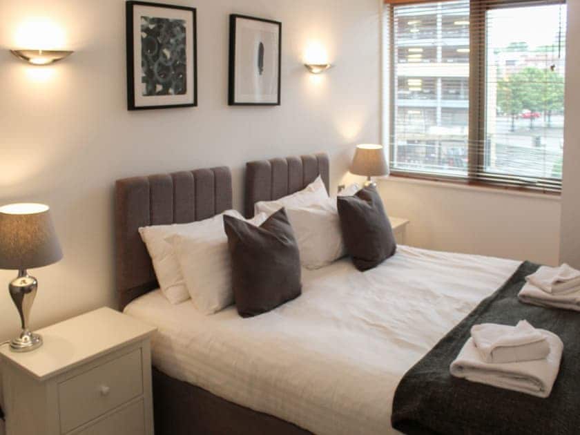 Double bedroom | Crown Apartments 113 - Crown Apartments, Newcastle upon Tyne