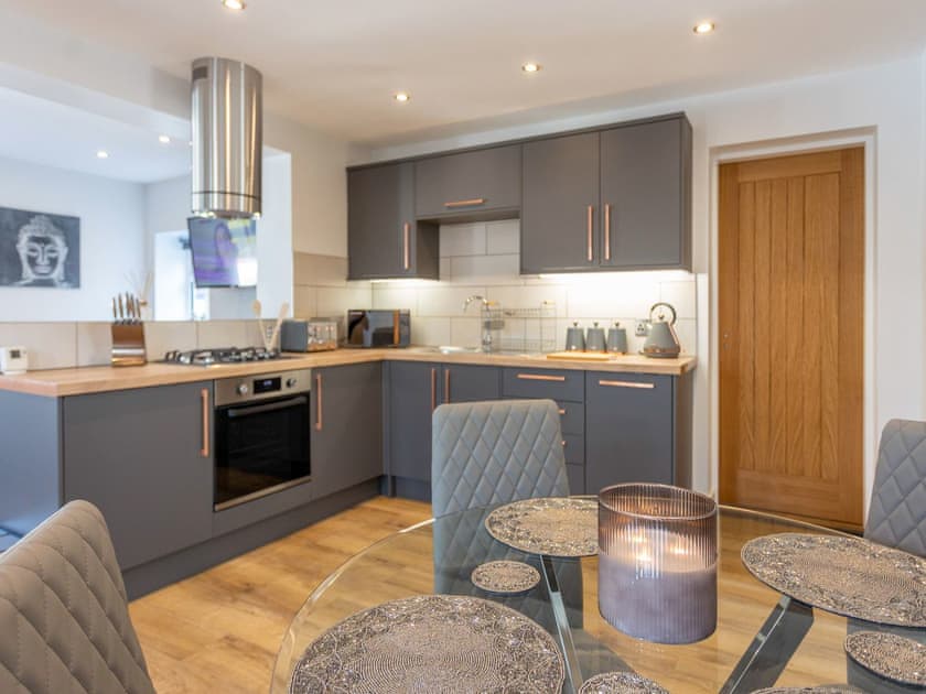 Kitchen/diner | The Spencer Suite - Spring Willows Boutique Holiday Park, Staxton, Near Scarborough
