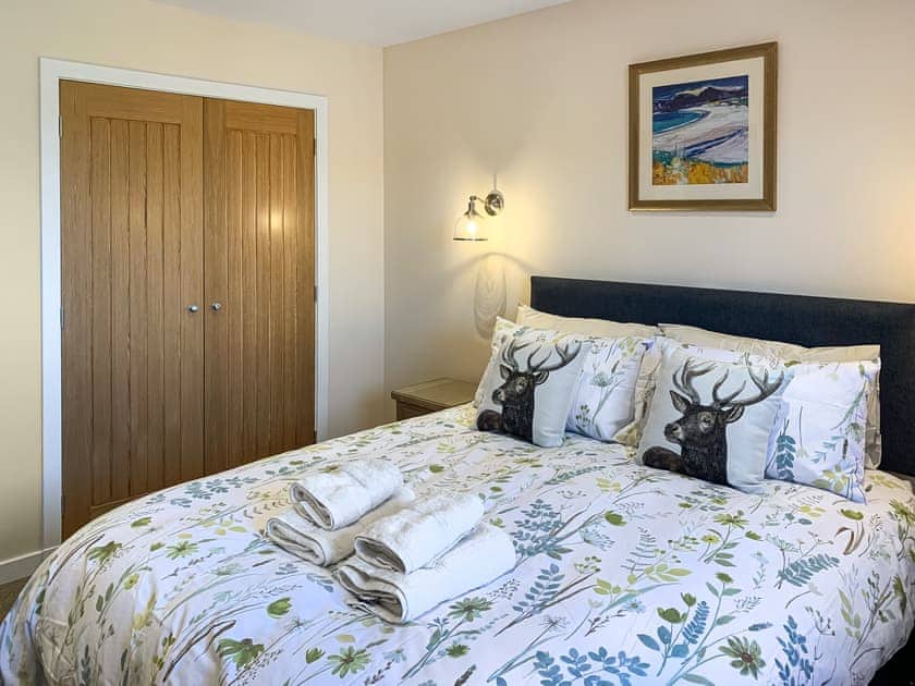 Comfortable double bedroom | The Narrows, Poolewe, near Gairloch