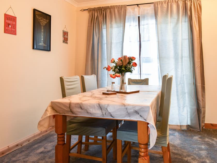 Dining room | Kimberley Bungalow - Kimberley, Alness, near Invergordon