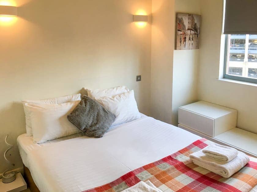 Double bedroom | Crown Apartments 309 - Crown Apartments, Newcastle upon Tyne