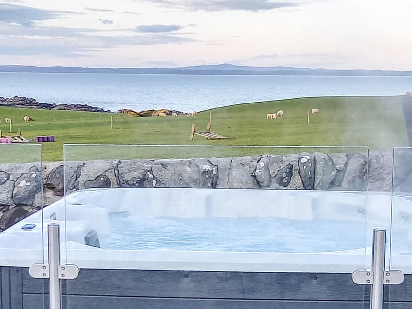 Hot tub | Bel-Mar, Whithorn, near Newton Stewart