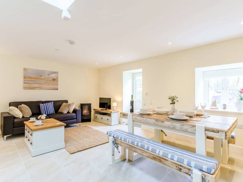 Living room/dining room | Ty Arth - Llwynwermod Cottages, Maen-y-groes, near New Quay