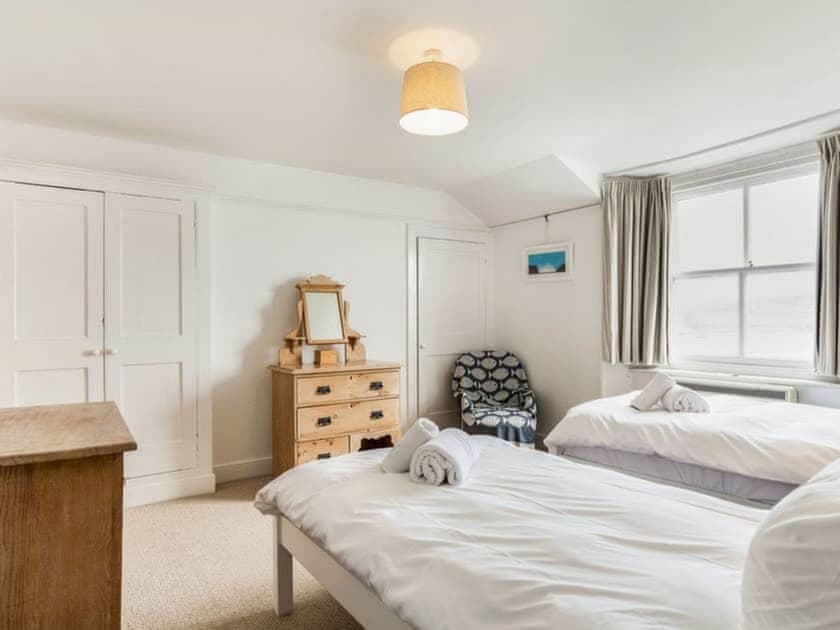 Front Twin Room | Tavern House, St Mawes