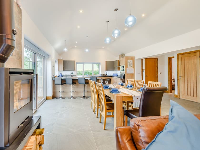 Open plan living space | Bourne’s Homestead, Hagworthingham