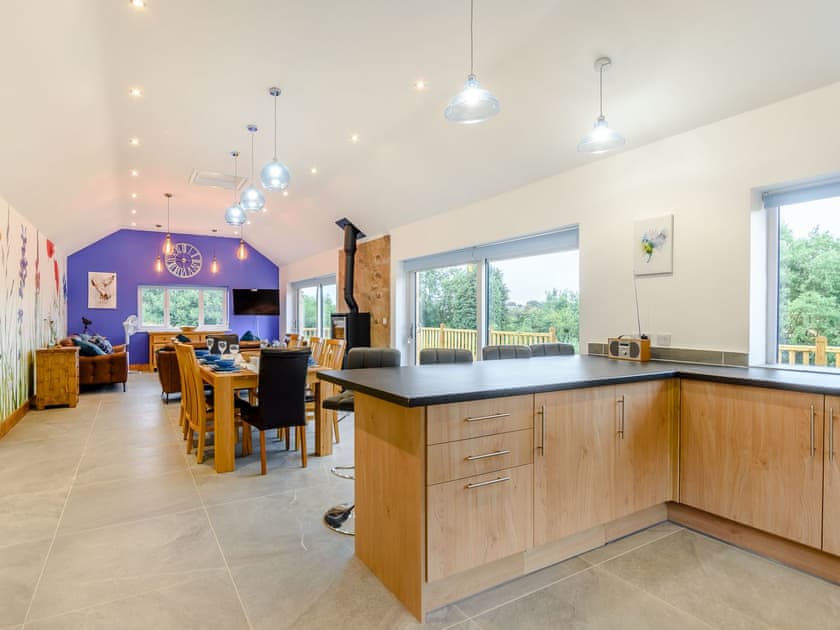 Open plan living space | Bourne’s Homestead, Hagworthingham