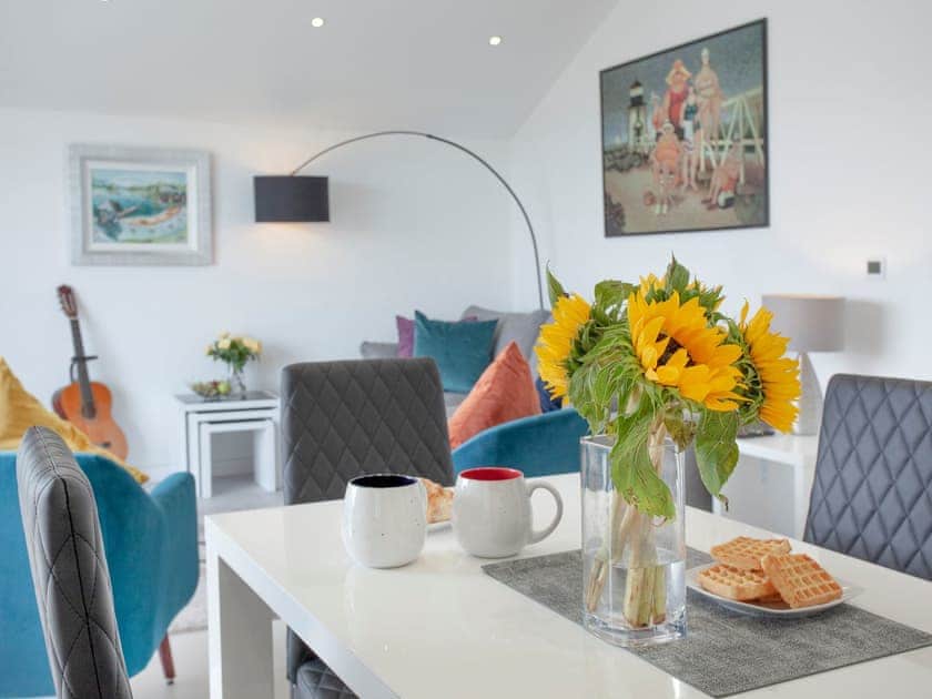 Living area | Grand Banks Apartment, Teignmouth