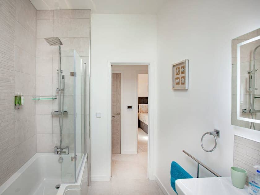 Balcony | Grand Banks Apartment, Teignmouth