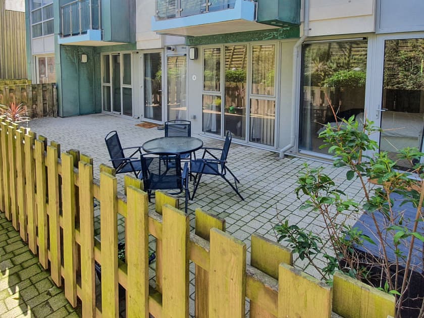 Patio | Apartment 4, Newquay