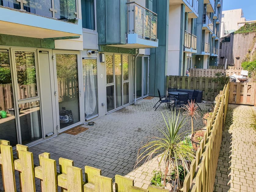 Patio | Apartment 4, Newquay