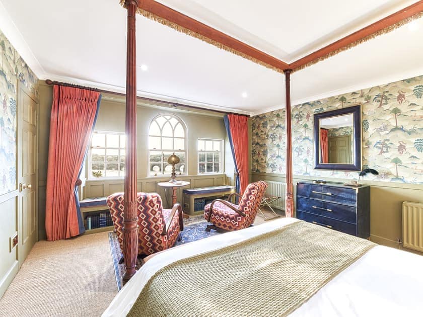 Four Poster bedroom | River View, Berwick-upon-Tweed