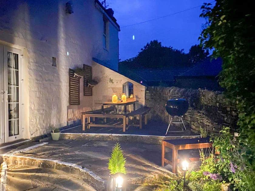 BBQ area | Mark Close Farmhouse, Alston