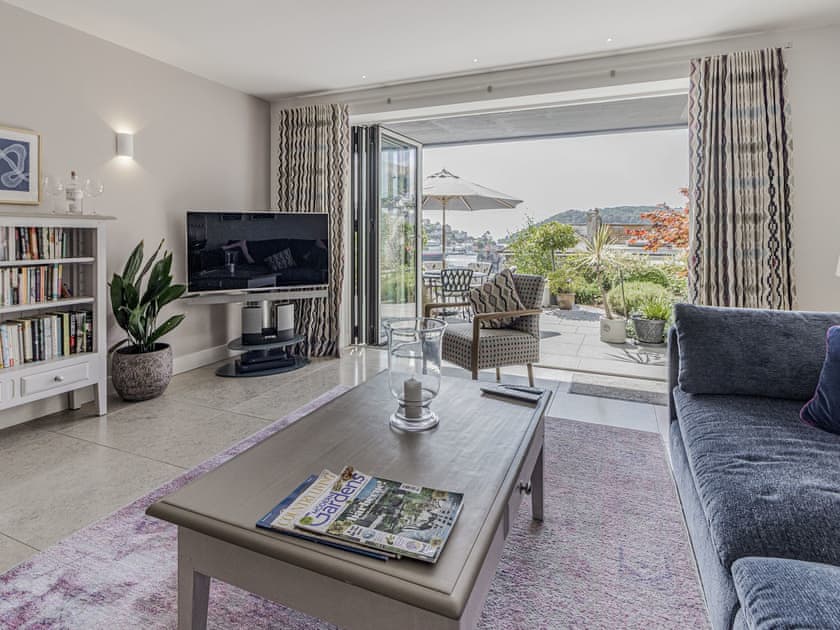 Living area | River Coombe, Dartmouth