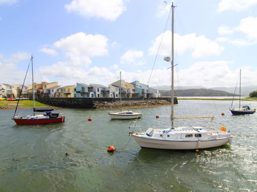 The view from the lounge | Fisherman Cove, Porthmadog