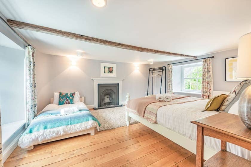 Family bedroom | Ty Glyn Mansion Cottage, Cilau Aeron, near Aberaeron