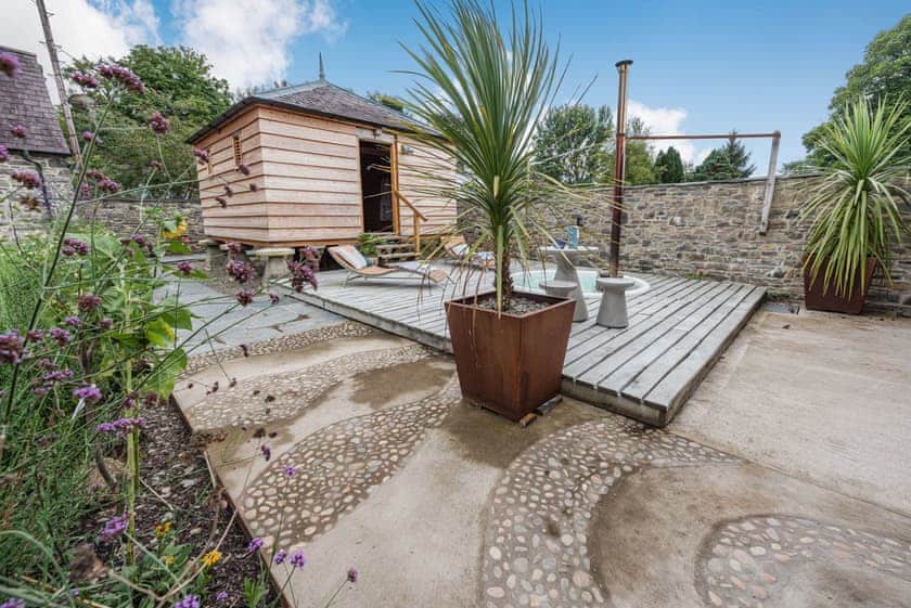 Decking | Ty Glyn Mansion Cottage, Cilau Aeron, near Aberaeron