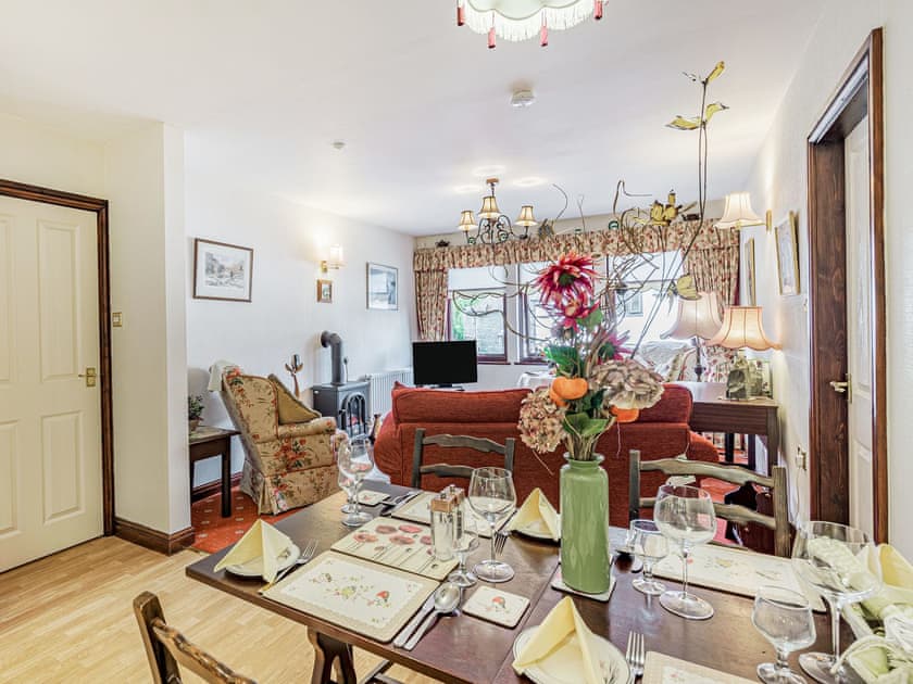 Open plan living space | Yewdale Crags Apartment, Coniston