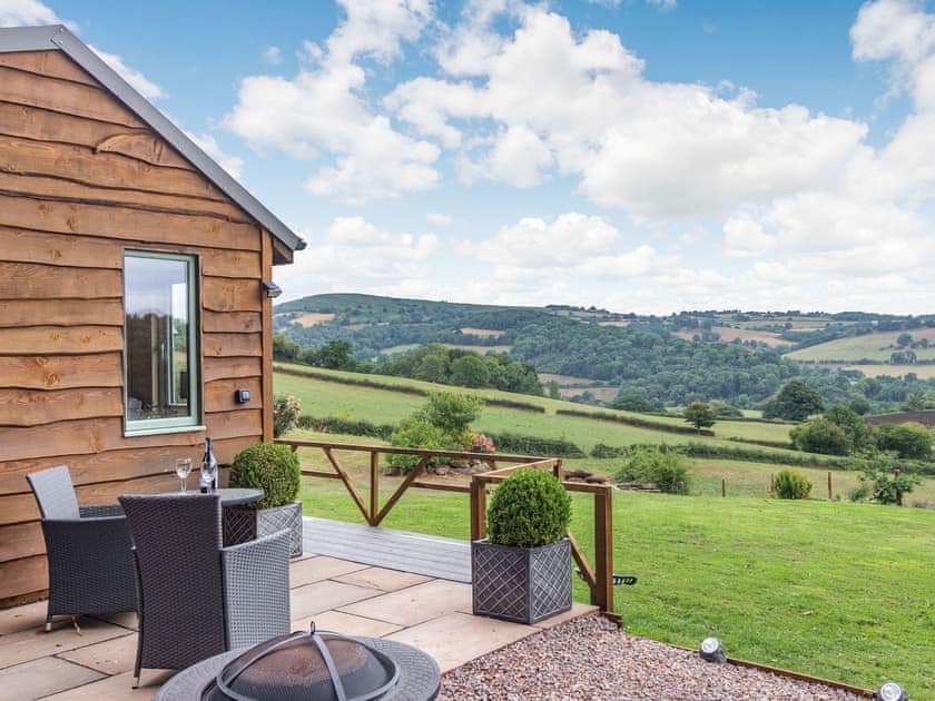 Sitting-out-area | The Workshop, Grosmont, near Monmouth
