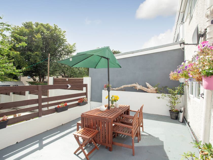 Terrace | Boslowick Stay, Falmouth