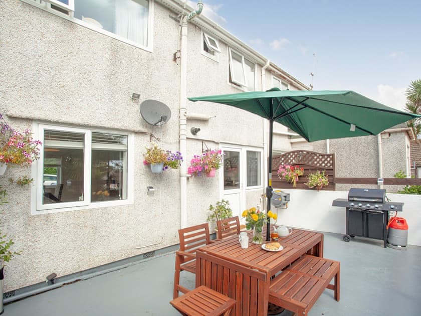 Terrace | Boslowick Stay, Falmouth