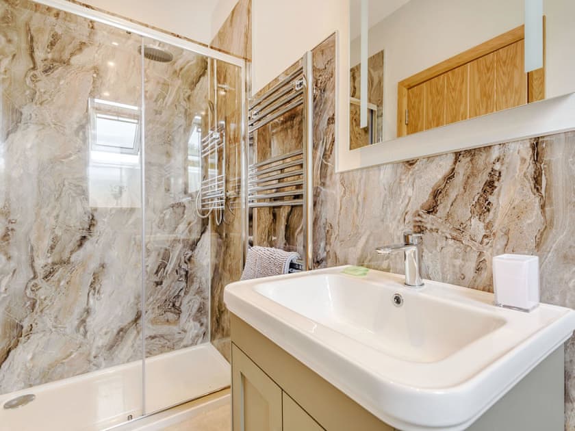 Shower room | Penshenkin Barn, New Radnor, near Presteigne