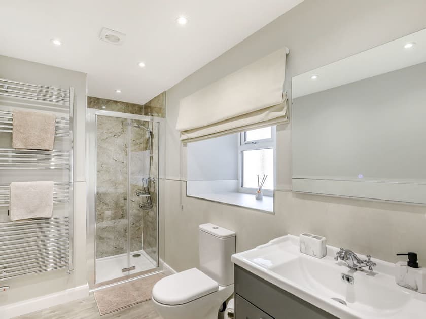 Shower room | Upper Bryn Y Groes, Meifod