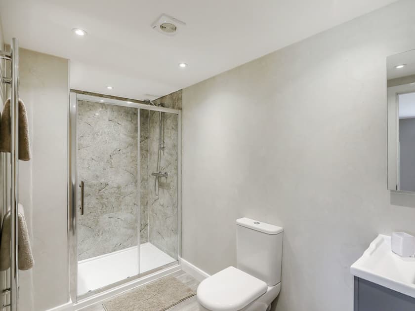 Shower room | Upper Bryn Y Groes, Meifod