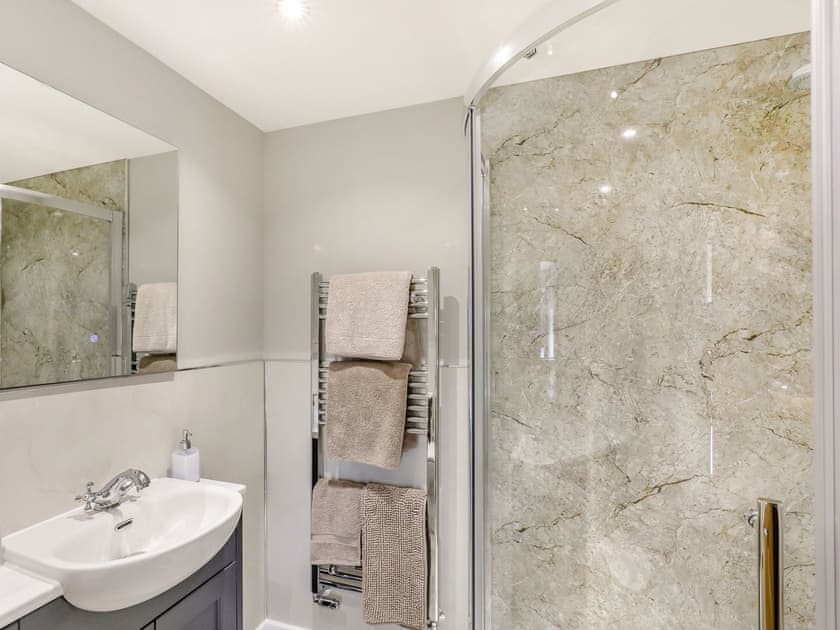 Shower room | Upper Bryn Y Groes, Meifod