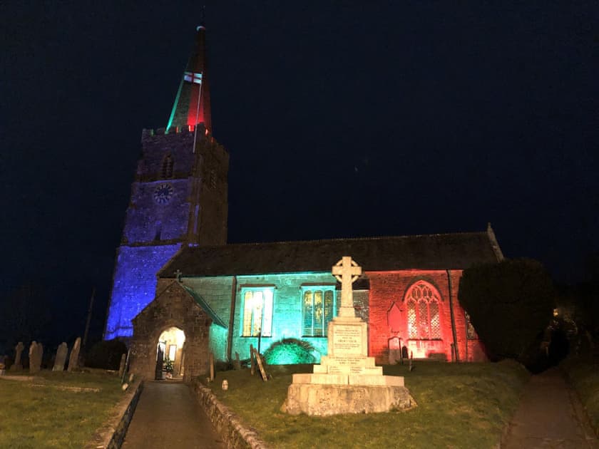 Surrounding area at christmas time | Church View Cottage and Barn, Hatherleigh, near Okehampton