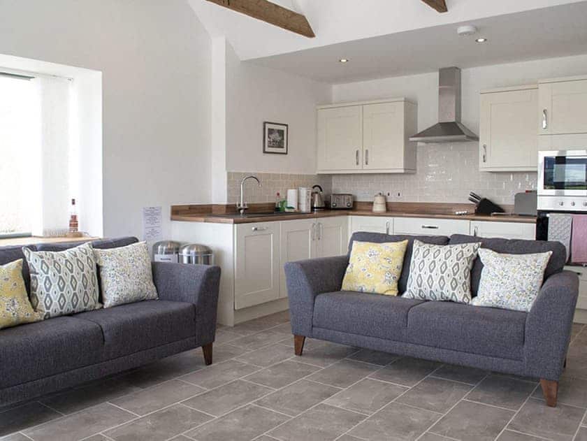 Open plan living space | The Byre - Boghead Holiday Cottages, Huntly