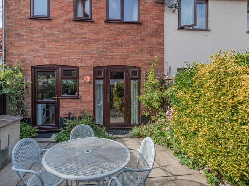 Outdoor area | Nightingale Cottage, Castle Acre, near Kings Lynn