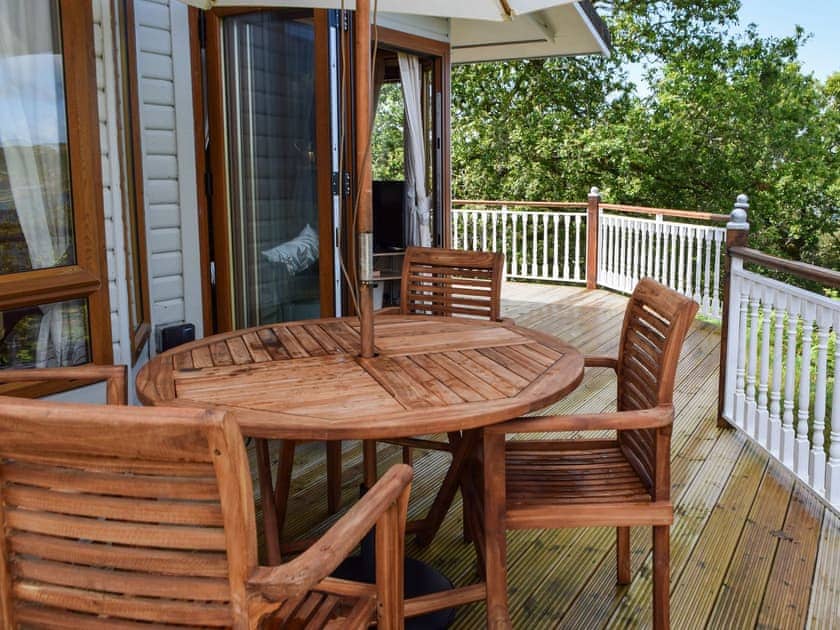 Decking | Teasel Lodge - Lunga Estate Lodges, Craobh Haven
