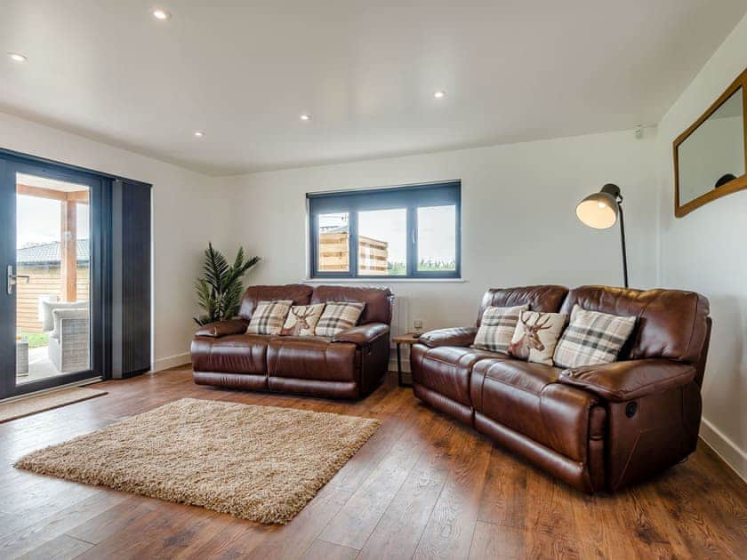Living area | Bramley Lodge - Upper Holme Lodges, Lyonshall, near Kington