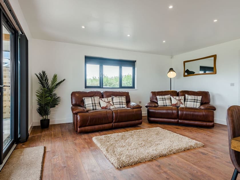 Living area | Bramley Lodge - Upper Holme Lodges, Lyonshall, near Kington